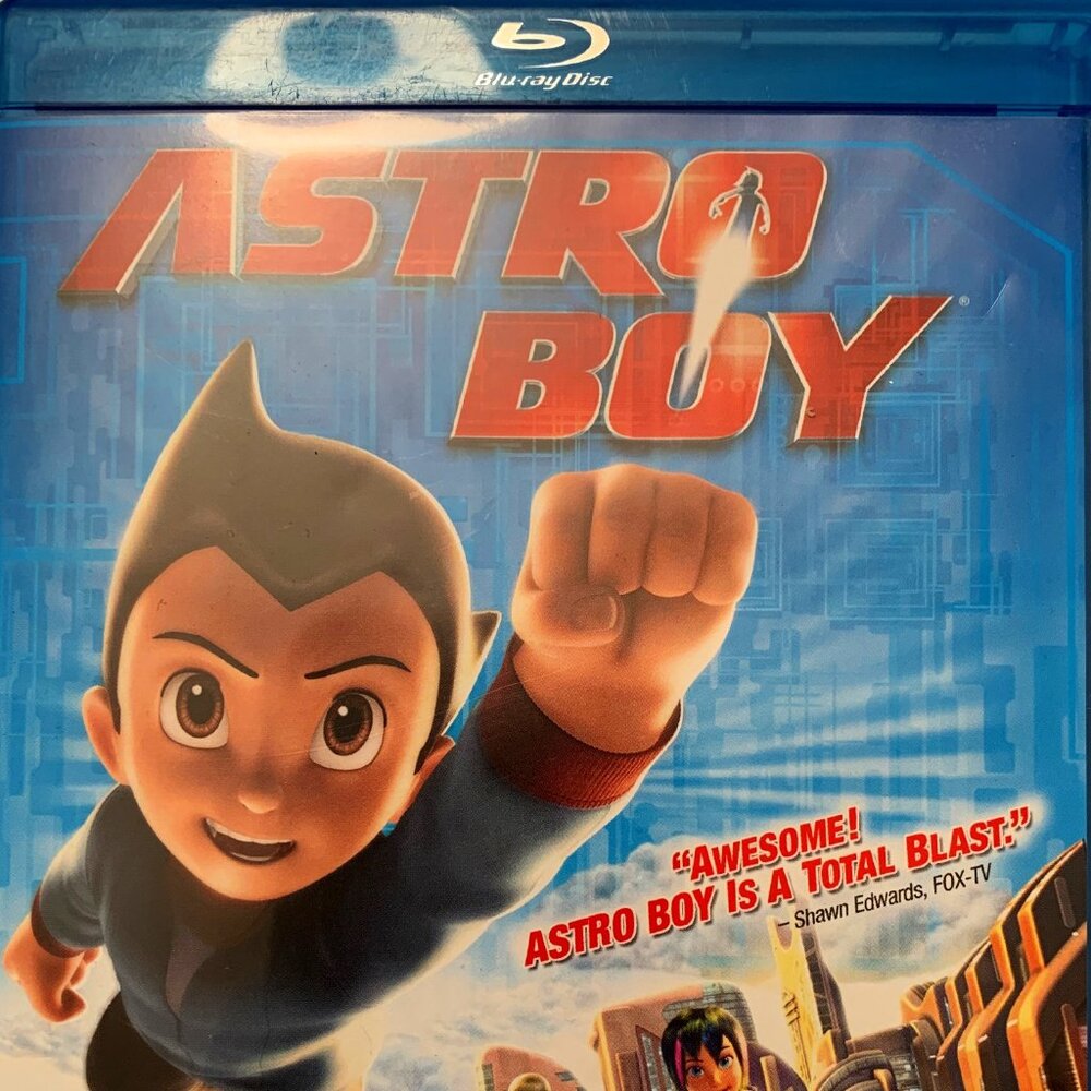 ATRO BOY BLU-RAY IN CASE with all artwork WHEN THE CABLE GOES OUT.WHAT ARE YOU W